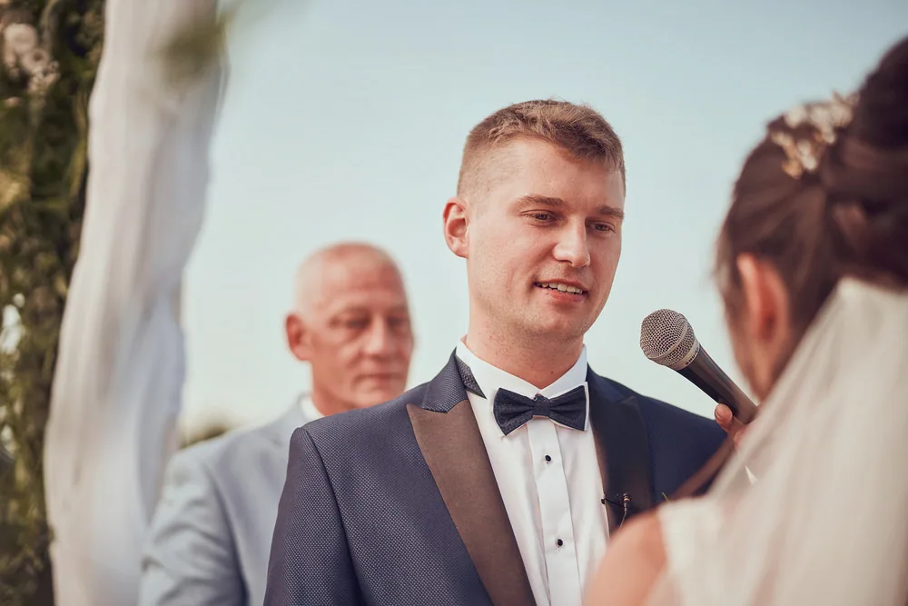 Plenerowy ślub na klifie, Aga i Wojtek - kadr 31