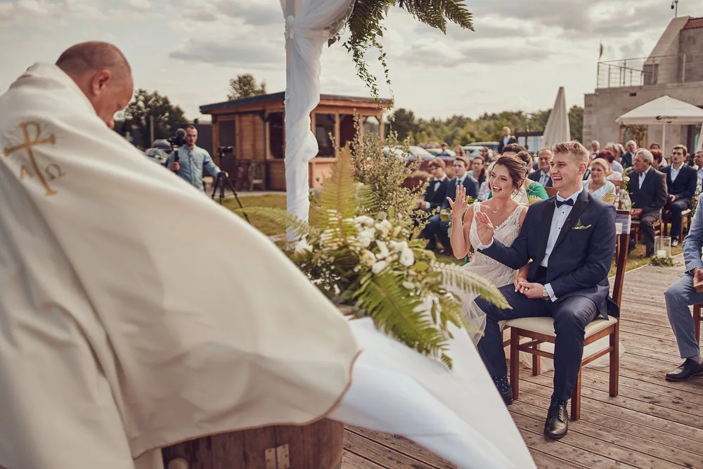 Plenerowy ślub na klifie, Aga i Wojtek - kadr 37