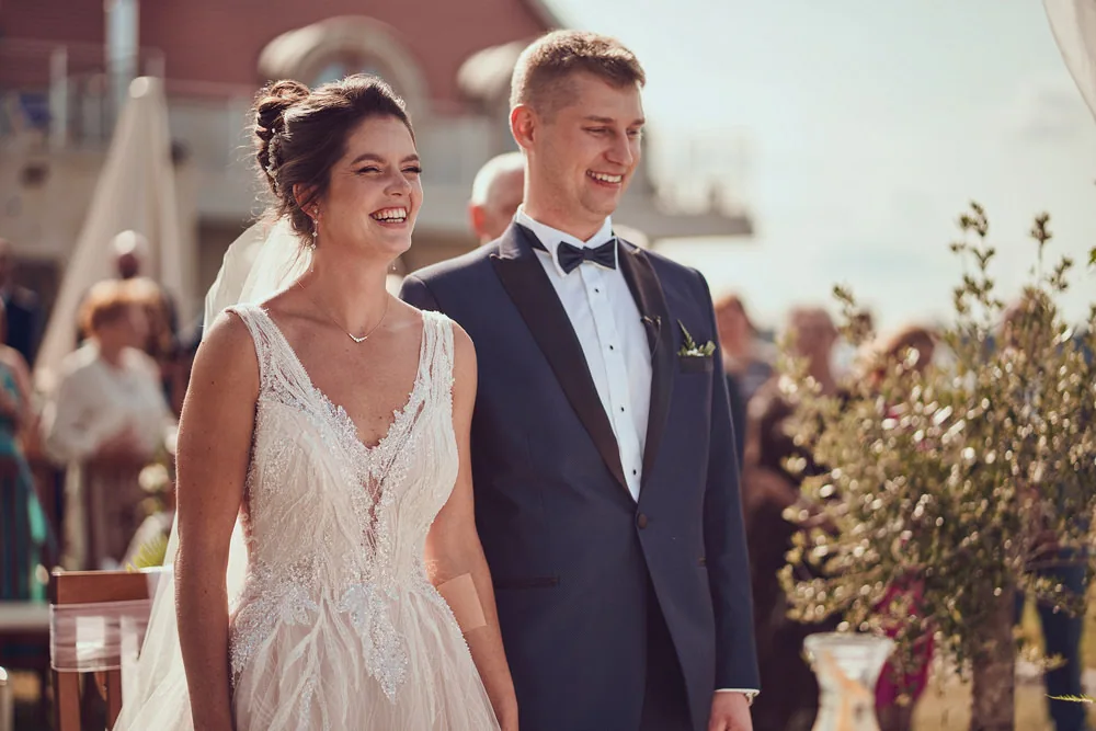 Plenerowy ślub na klifie, Aga i Wojtek - kadr 45