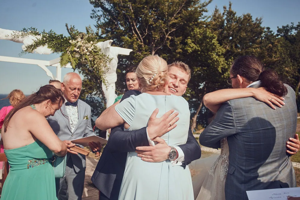 Plenerowy ślub na klifie, Aga i Wojtek - kadr 50
