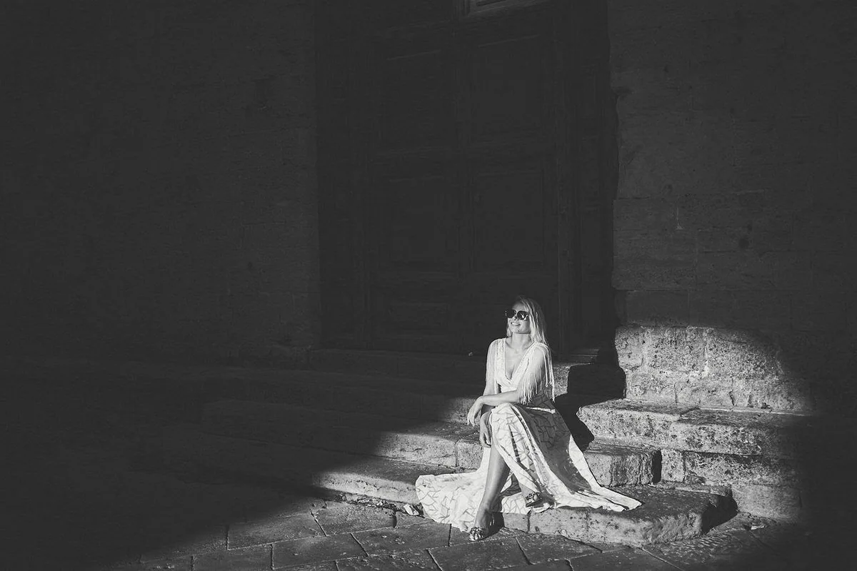 Sesja plenerowa w Toskanii (Volterra), Ala i Rafał - kadr 5