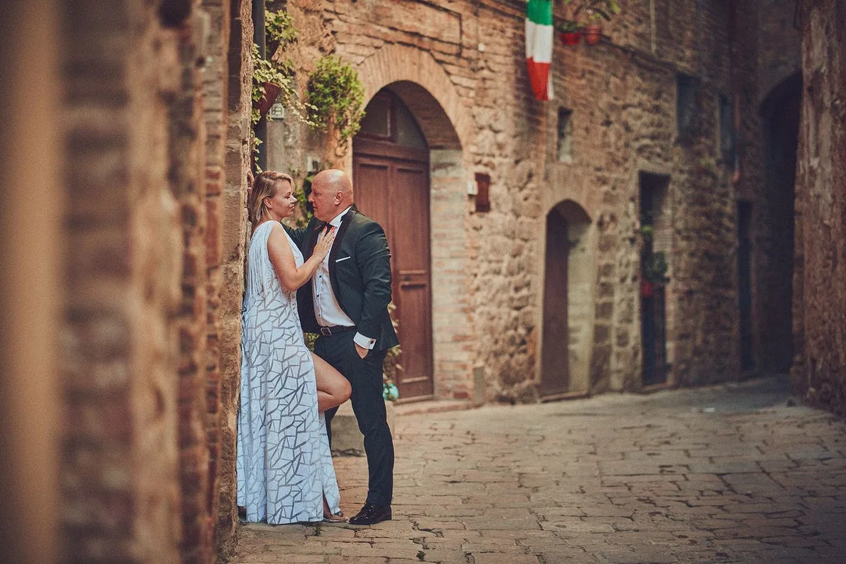 Sesja plenerowa w Toskanii (Volterra), Ala i Rafał - kadr 10