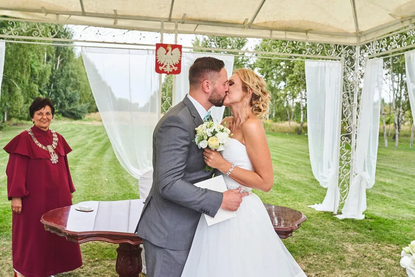 Reportaż ślubny, Kasia i Marek, Dwór Pod Kasztanowcami, Wiejca - kadr 53