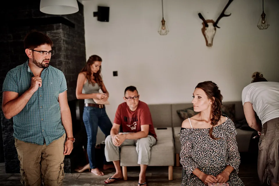 Wesele w Dworze Sarmata, Kinga i Bartek - kadr 1