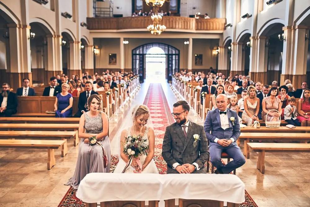 Reportaż ślubny, Magda i Piotr, Dwór Artusa, Łódź - kadr 49