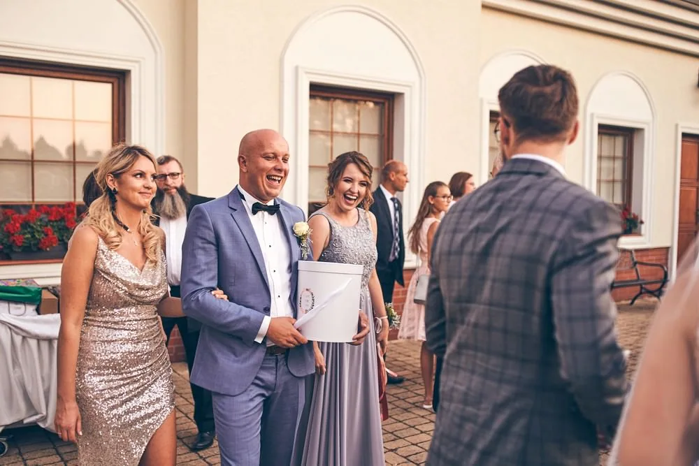 Reportaż ślubny, Magda i Piotr, Dwór Artusa, Łódź - kadr 79