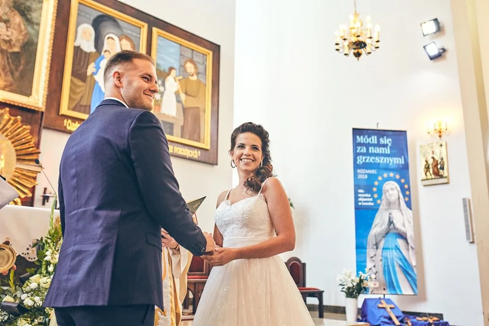 Reportaż ślubny, Magda i Wojtek, hotel Riviera w Olszewnicy Nowej - kadr 45