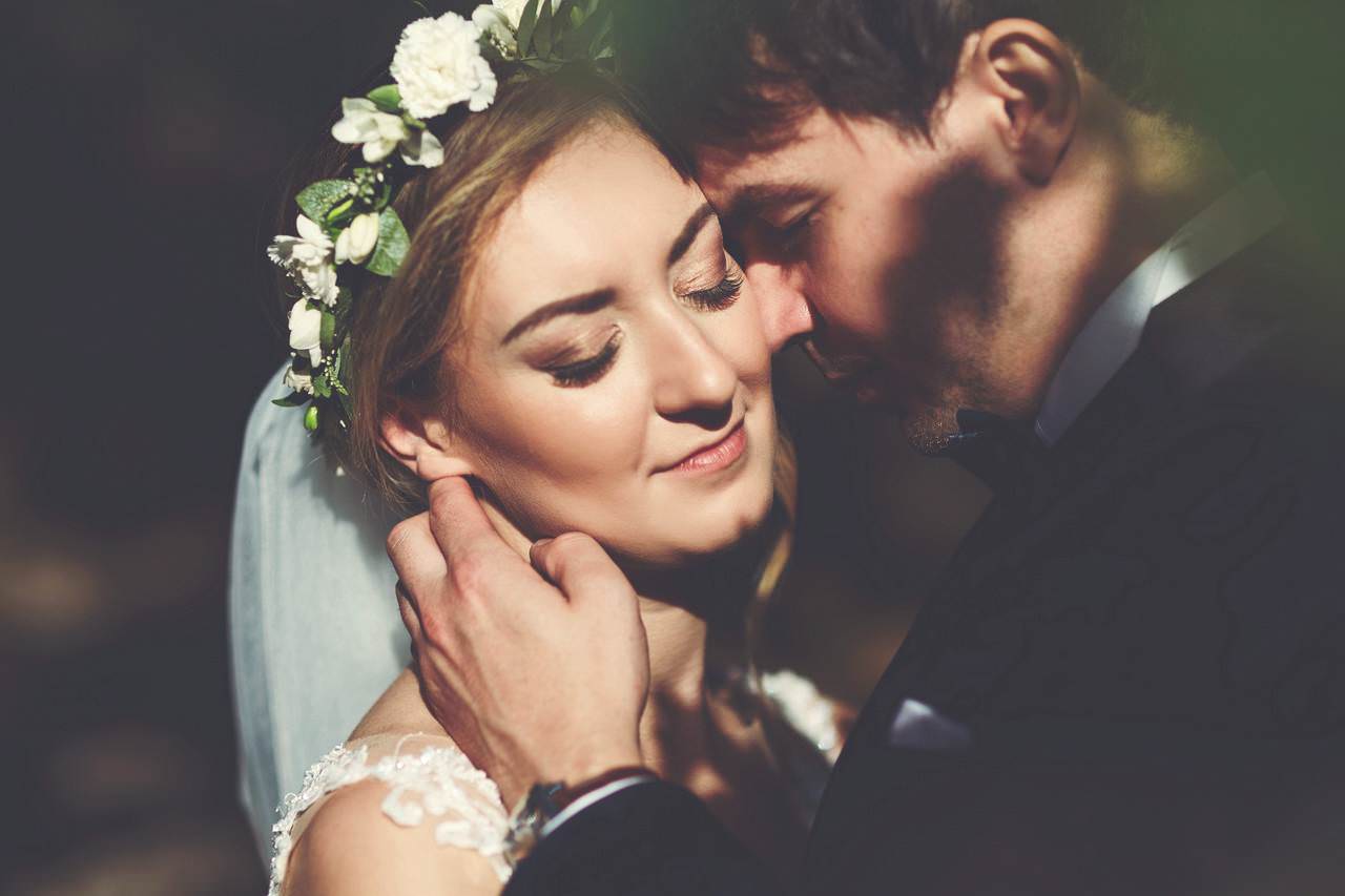 fotografia ślubna plener lazurowe jezioro